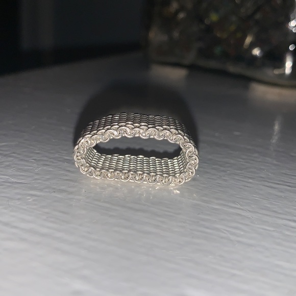 Mesh Chain Ring - Picture 2 of 4